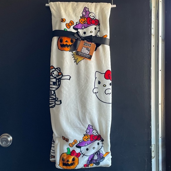 Sanrio Other - Hello Kitty Plush Throw Halloween Print